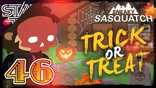 LET'S GO TRICK-or-TREATING 🎃 | Sneaky Sasquatch - Ep 46