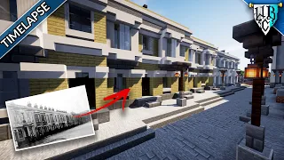 Georgian Terraced Houses #1 | Minecraft Timelapse