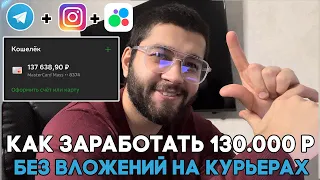 130.000 на курьерах без вложений. Как легко получить 10.000 за человека. Арбитраж трафика 2024.