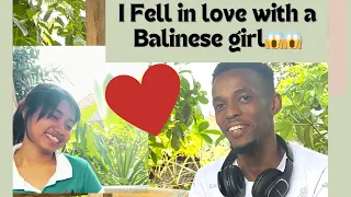 Black man falls in love with a Balinese girl- Being black in Bali , dating and living.