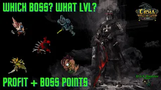 Tips for Knights #12 Which boss on what level? (Tibia)