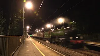 Steam at Night: 61306 Mayflower races through Diss with Steam Dreams EUR 175