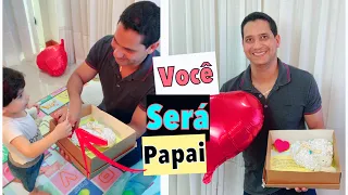 CONTANDO 2ª GRAVIDEZ PARA MARIDO- VOCÊ VAI SER PAI!  | PALOMA SOARES