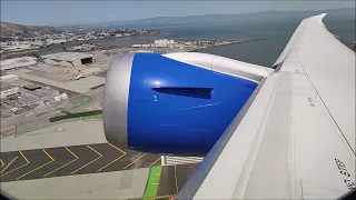 United Boeing 787-9 Dreamliner Takeoff from San Francisco (SFO) and Landing in Tahiti (PPT)