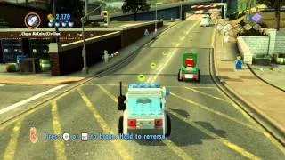 LEGO City Undercover - Chapter 1 New Faces And Old Enemies: Drive Tutorial, Action Carjack Wii U