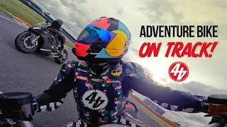 Adventure Bike vs Superbikes | Ducati Multistrada V4 Pikes Peak at Silverstone GP