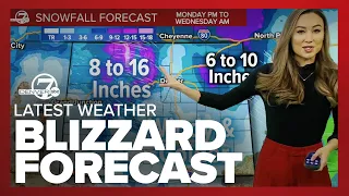 Blizzard forecast for Colorado | Latest weather