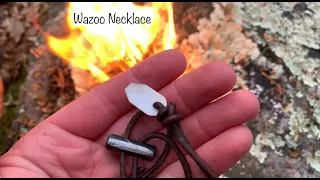 Wazoo Bushcraft Fire Starter Necklace