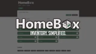 HomeBox: Your Home Inventory Simplified