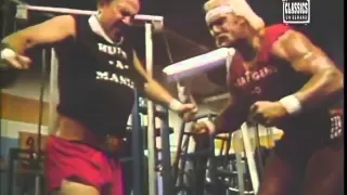 Hulk Hogan training Mean Gene Okerlund