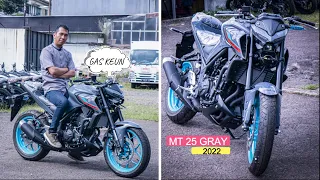 RIVIEW YAMAHA MT-25 NEW COLOR (GRAY)