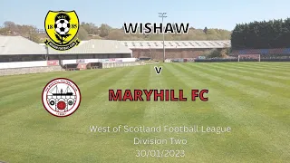 Wishaw v Maryhill, WoSFL Division Two, 29/01/2022