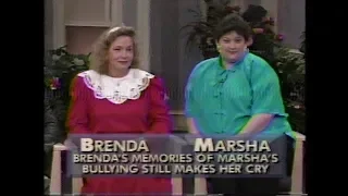 Jenny Jones - Brenda & Marsha Bullying Episode