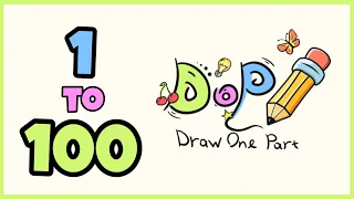 DOP: Draw One Part Walkthrough #1 | Level 1-100 Answers