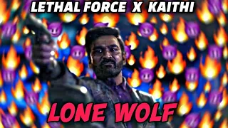 LONE WOLF - Lethal Force | The Gray Man X Kaithi Edit|Dhanush|Prime Talkies|