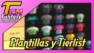 ANÁLISIS de PLANTILLAS y TIERLIST | Pro Cycling Manager - TCM FANTASY