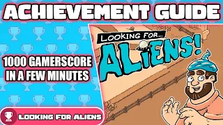 Looking for Aliens 100% Guide- 1000 Gamerscore in 5 minutes -Cheesy Method
