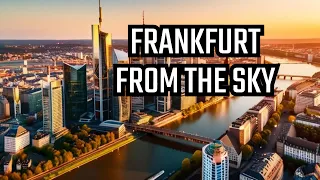 Frankfurt, Germany 🇩🇪 Drone Footage in 4K