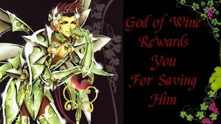 [ASMR M4A] Dionysus: God of Wine & Madness Rewards You For "Saving" Him