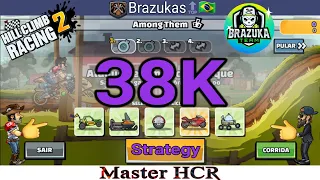 HCR2 Hill Climb Racing 2 New Team Event | 38k Points Strategy | Among Them