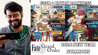 【FGO】 A Rollercoaster Of Emotions GSSR + Koyanskaya of Darkness SUMMONS (NEW YEAR 2024)