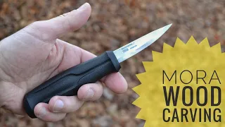 Mora Wood Carving Basic - нож для резьбы по дереву. обзор + тест. Testing.