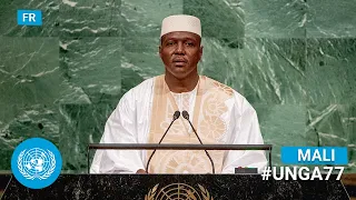 (Français) 🇲🇱 Mali - Prime Minister Addresses United Nations General Debate, 77th Session | #UNGA