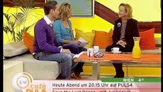 Innenministerin Maria Fekter in Cafe Puls