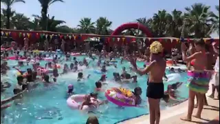 Limak Arcadia Sport Resort Belek (Turkey)  pool party