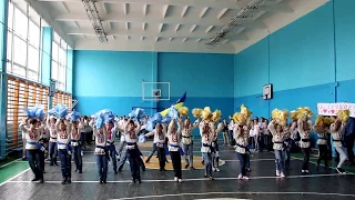 Флешмоб  4-Б, Харьковская гимназия № 163, УКРАИНА-2017