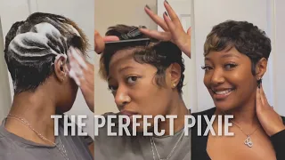 STYLING THE PERFECT PIXIE | BEGINNER FRIENDLY TALK THROUGH TUTORIAL