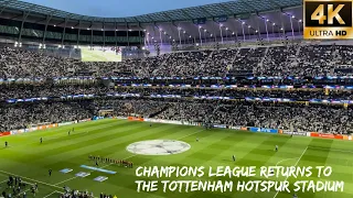 ⚽️ Champions League Football Returns To The Tottenham Hotspur Stadium ⚽️ Spurs 2-0 Marseille [4K]