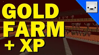 How to build a GOLD FARM in Minecraft 1.16 | XP Farm | Fast and Efficient