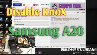 Disable KnoX Samsung A20