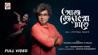 Aaj Jyotsna Raate | Koushik Chakraborty | Prajna | Rabindra Sangeet | Asha Audio | 4K