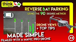 Reverse Bay Parking Manoeuvre Using the 90 Degree Method Plus Top Parking Tips 2020 Driving Test