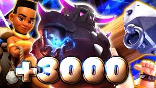 🏆+3000 with Best PEKKA Bridge Spam&Ram☺️-Clash Royale