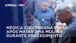 Médica colombiana foi presa após morte de paciente durante procedimento