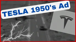 Tesla Model S 1950's Commercial
