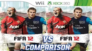 FIFA 12 Nintendo Wii Vs Xbox 360