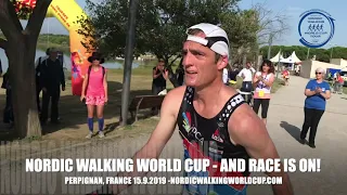 Nordic Walking World Cup in Perpignan, FRANCE 15.9.2019