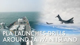 China's PLA Eastern Theater Command launches 3-day military drills around Taiwan Island