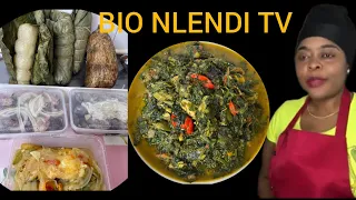 26 avril 2024 Bio star aye lisusu na cuisine congolaise alambi kwanga na épinards vert