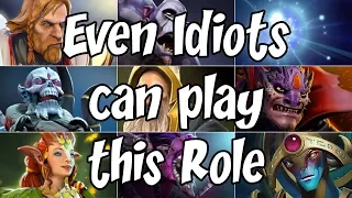 Proving that Support is the Easiest Role in Dota 2