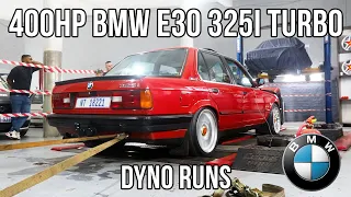 400WHP BMW E30 325i Turbo - Dyno Runs