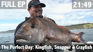 The Perfect Day: Kingfish, Snapper and Crayfish (Lobster)