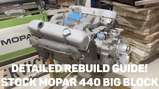 How To Assemble A Mopar 440 Big Block! Detailed Step-By-Step Guide