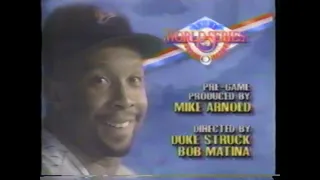 1991 CBS World Series Montage and Credits