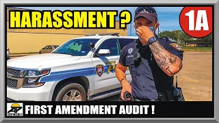 “ SHE FEELS VERY THREATENED ”- Galveston Texas Police - First Amendment Audit - Amagansett Press