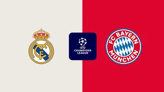 R.MADRID vs B. MÜNCHEN|UEFA Champions League 23/24|1/2 finale retour|Full Match|Efootball Prediction